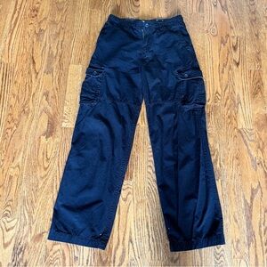Arizona Boys Black Cargo Pants Size 14S – Y2K Streetwear / Utility Style